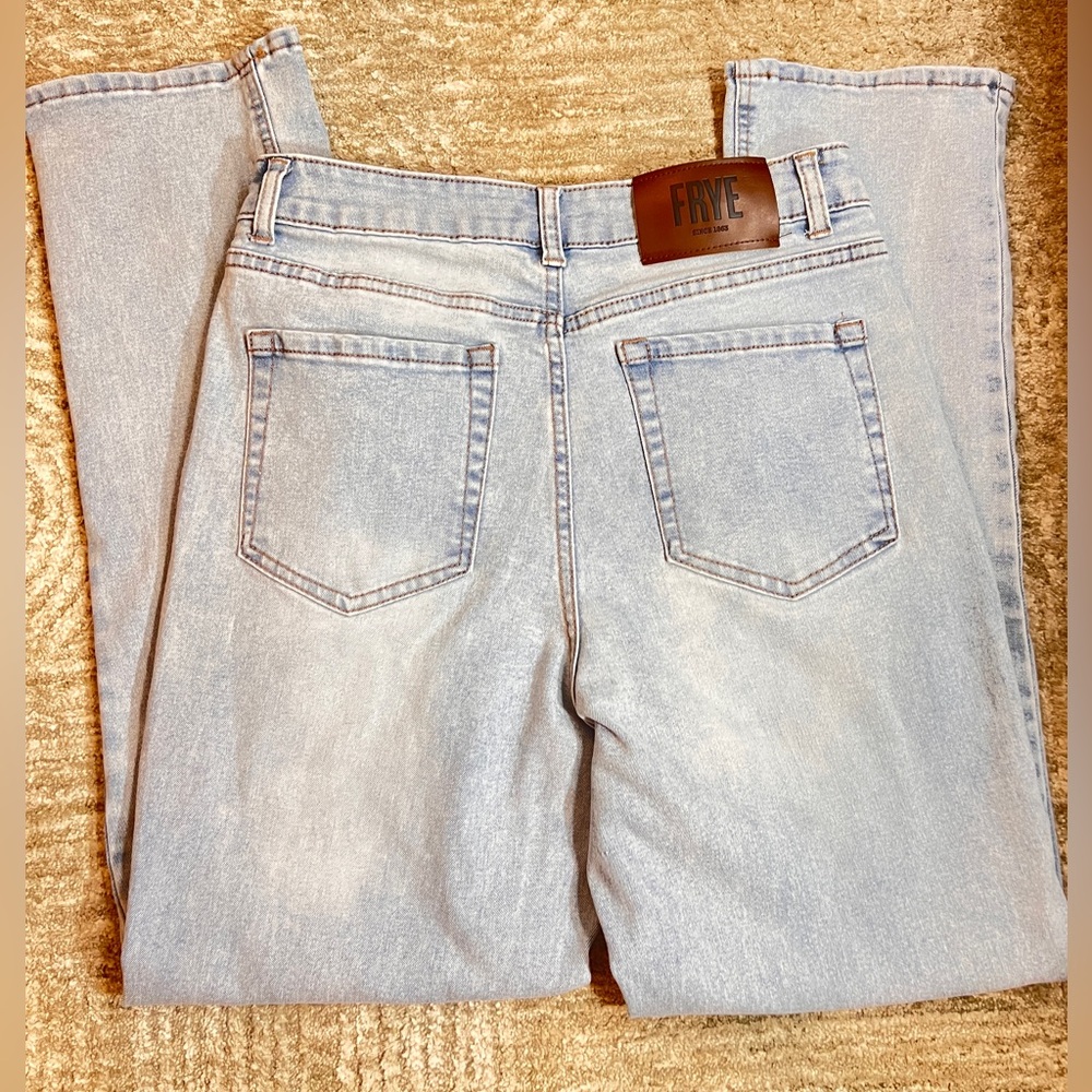 FRYE High Rise Straight Leg Jeans size 4 / 27